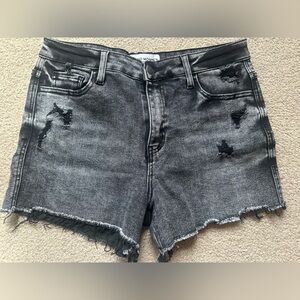 Flying Monkey Denim Shorts